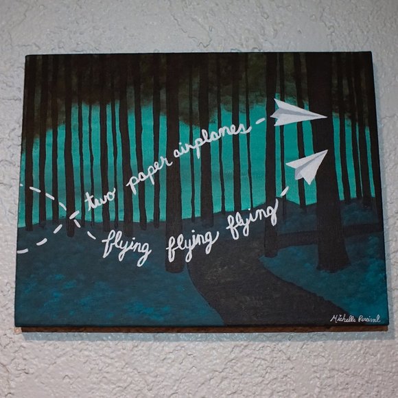 Taylor Swift Out of the Woods Custom Art 11x14